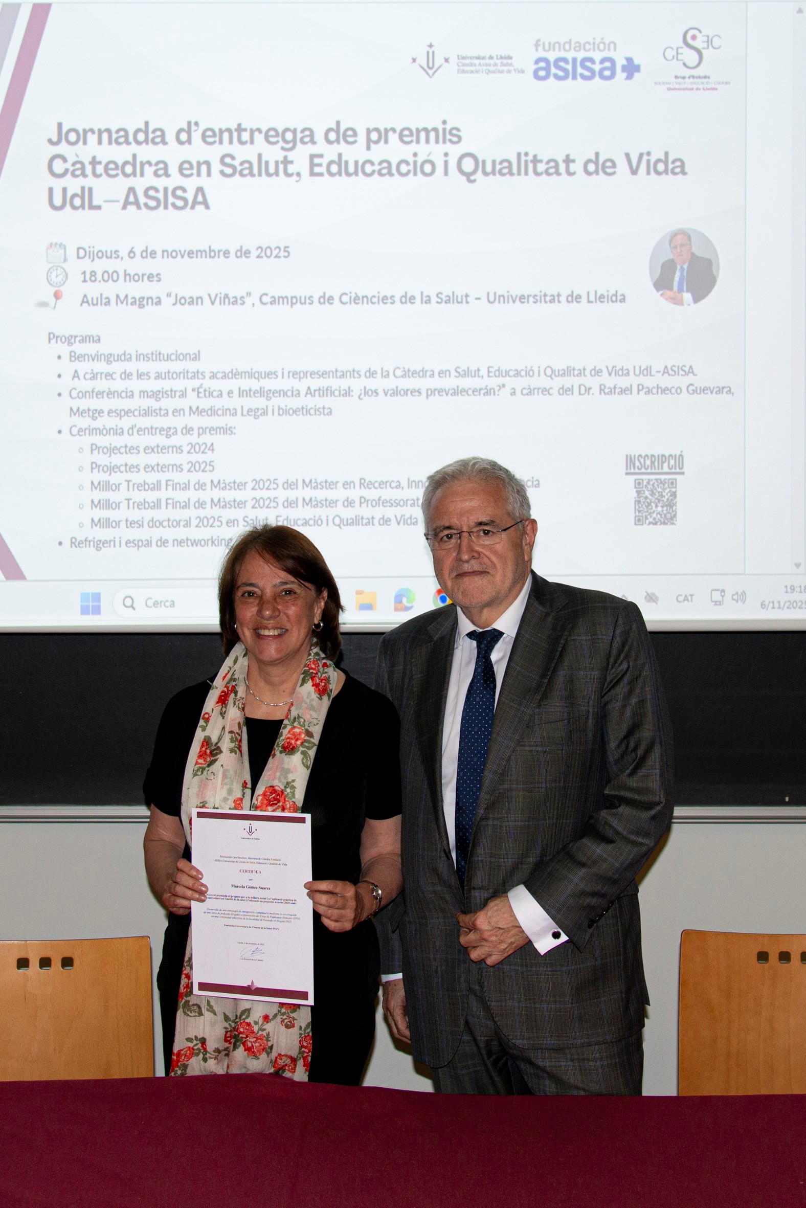 Cátedra ASISA-UdL - Premios 10